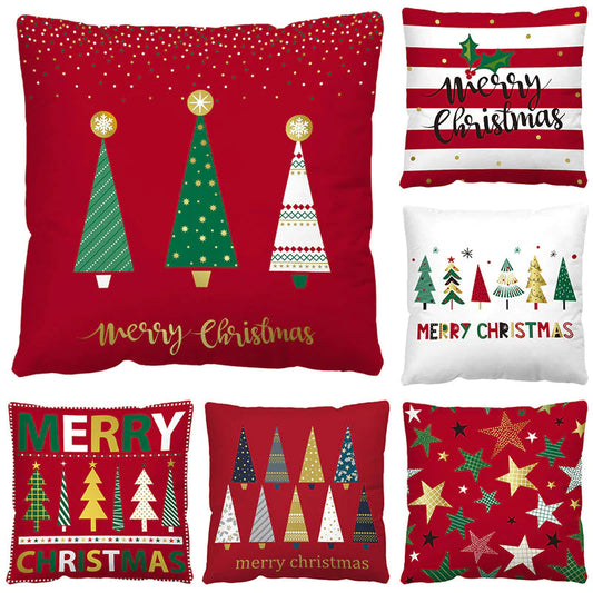 Christmas Plaid Pillow Cover