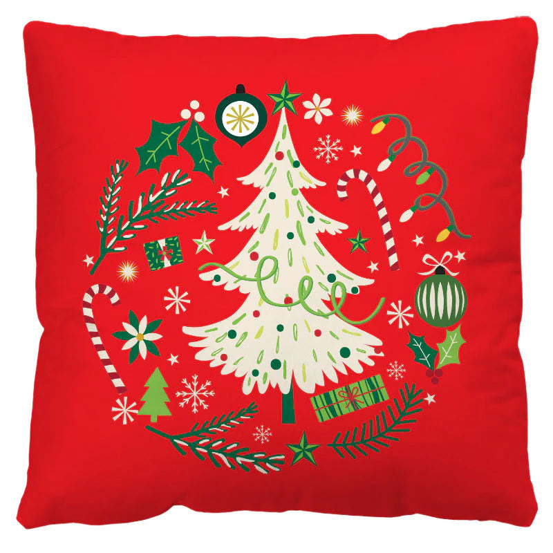 Christmas Plaid Pillow Cover